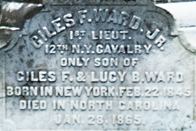 Giles Ward Inscription
